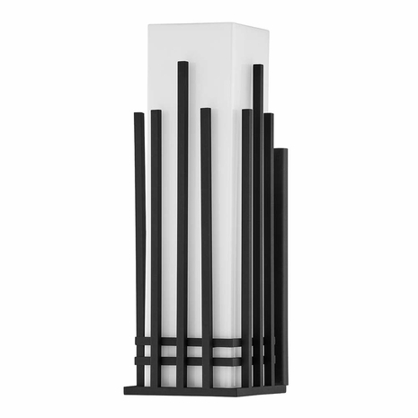 B5413-TBK Troy Textured Black San Mateo 3 Light Large Exterior Wall Sconce
