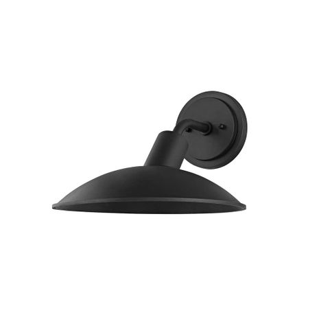 B8812-TBK Troy Lighting Otis 1Lt Exterior Wall Sconce with Textured Black Finish