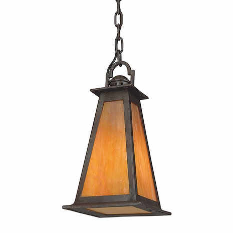 FF9886 Troy Lighting Lucerne Fluorescent Outdoor Pendant