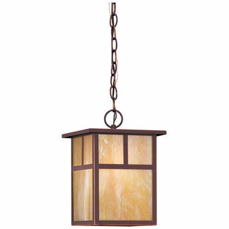 FIH5932OB Troy Lighting Monterey 1 Light Hanging Lantern in Oil Rubbed Bronze Finish