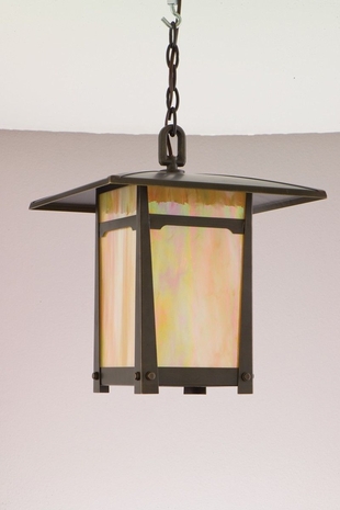 FIH6058NAZ Troy Lighting Westcott 1 Light Hanging Lantern in Natural Antique Bron Finish