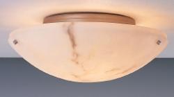 FM175AC-DISC Murray Feiss Lighting Moderna Stone Flush Mount in Antique Copper Clearance Item