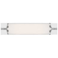 FOS-A8051-CH Crystorama Foster 1 Light LED Polished Chrome Sconce