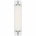 FOS-A8051-CH Crystorama Foster 1 Light LED Polished Chrome Sconce