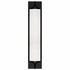FOS-A8051-MK Crystorama Foster 1 Light LED Matte Black Sconce