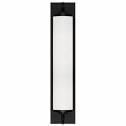 FOS-A8051-MK Crystorama Foster 1 Light LED Matte Black Sconce