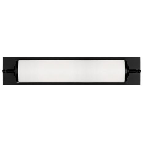 FOS-A8051-MK Crystorama Foster 1 Light LED Matte Black Sconce