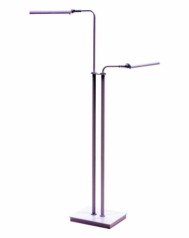 G300-2-WT House of Troy Generation Adjustable Double Floor LED Lamp White Finish