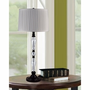 GB18318 Dale Tiffany Theola 24% Lead Hand Cut Crystal Table Lamp