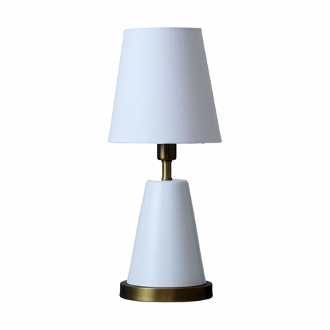 GEO406 House of Troy Geo 13" Cone Mini Accent Lamp