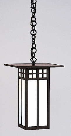 GH-9L Arroyo Craftsman 9" Glasgow Long Body Pendant Light