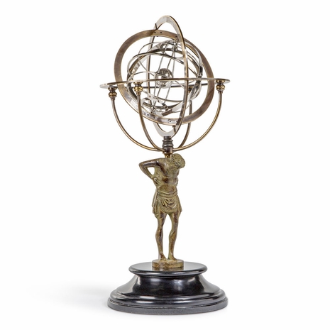 GL051 Authentic Models 18th C. Atlas Armillary Globe
