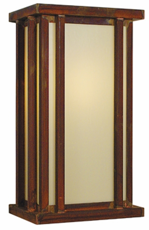 GLS-9 Arroyo Craftsman 9" Glencoe Flush Wall Mount