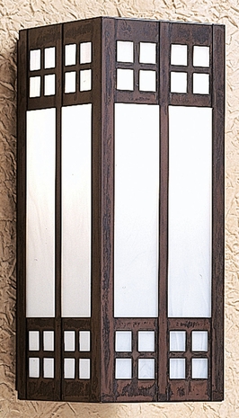 GS-9L Arroyo Craftsman 9" Glasgow Long Body Sconce