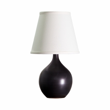 GS50-BM House of Troy Scatchard 13.5" Mini Accent Lamp In Black Matte