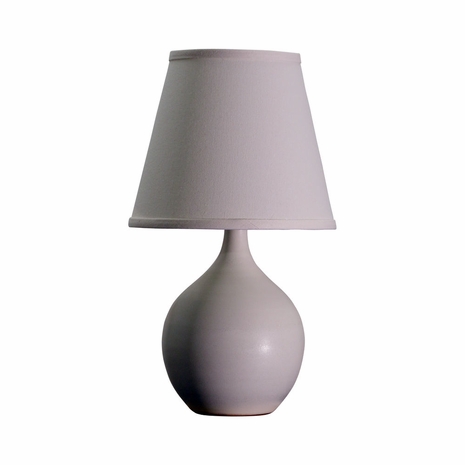 GS50-WM House of Troy Scatchard 13.5" Mini Accent Lamp In White Matte