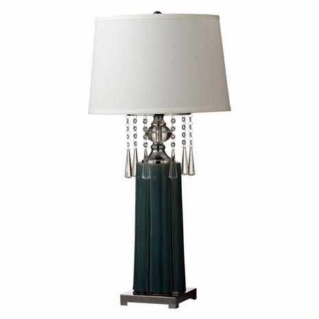 GT15315LED Springdale 32H Tori Crystal LED Table Lamp