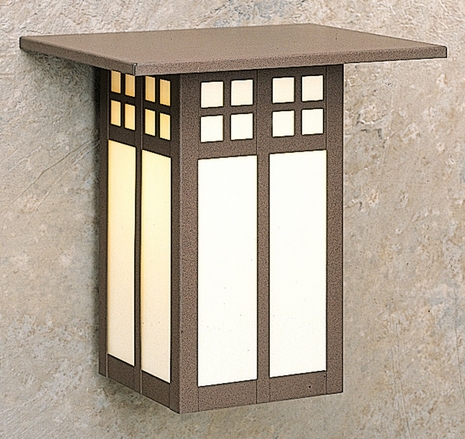 GW-9 Arroyo Craftsman 9" Glasgow Flush Wall Mount