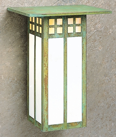 GW-9L Arroyo Craftsman 9" Glasgow Long Body Flush Wall Mount