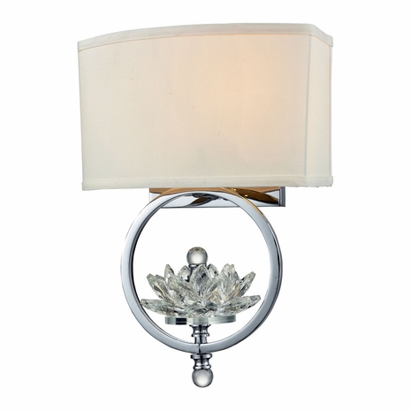 GW15313 Dale Tiffany Noble Crystal Wall Sconce