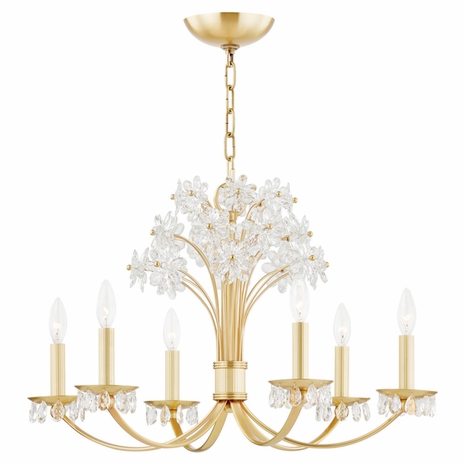 4430 Hudson Valley Beaumont 6 Light Chandelier