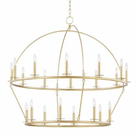 9549 Hudson Valley Howell 20 Light Chandelier