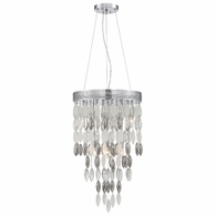 HUD-A2216-CH Crystorama Hudson 6 Light Polished Chrome Chandelier