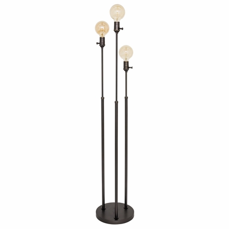 IR703-OB House of Troy Ira Three Light Adjustable Floor Lamp