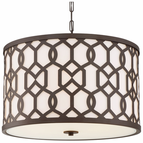 JEN-2206-DB Crystorama Libby Langdon for Crystorama Jennings Outdoor 5 Light Chandelier