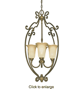 Jl5204Ve-R Quoizel Chandelier (CLEARANCE ITEM)