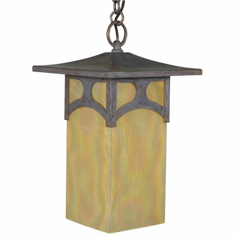 KAH-9PD Arroyo Craftsman Nine Inch Katsura Pendant With Pendula Overlay