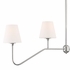 KEE-A3004-PN Crystorama Keenan 4 Light Polished Nickel Chandelier