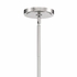 KEE-A3004-PN Crystorama Keenan 4 Light Polished Nickel Chandelier