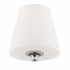 KEE-A3004-PN Crystorama Keenan 4 Light Polished Nickel Chandelier