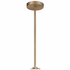 KEN-8303-VG Crystorama Kendal 3 Light Vibrant Gold Mini Chandelier