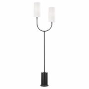 L1407 Hudson Valley Vesper 2 Light Marble Floor Lamp