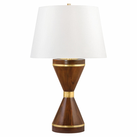 L1463 Hudson Valley Selden 1 Light Dark Tram Table Lamp