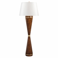 L1467 Hudson Valley Selden 1 Light Dark Tram Floor Lamp