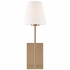 LEN-250-OP-VG Crystorama Lena 1 Light Vibrant Gold Sconce