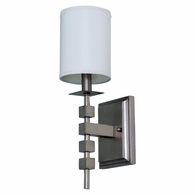 LS204-SP House of Troy Lake Shore Wall Sconce Satin Pewter