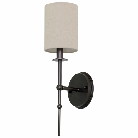 LS205-MB House of Troy Lake Shore Wall Sconce Mahogany Bronze