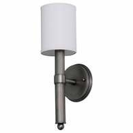 LS207-SP House of Troy Lake Shore Wall Sconce Satin Pewter
