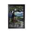 Dale Tiffany Mosaic Art Glass Wall Panel, View Mt Mansfield