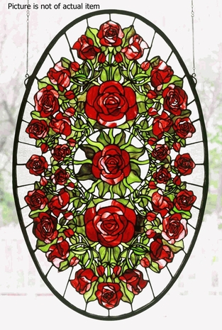 M49173-R Meyda Tiffany Stained Glass Windows (CLEARANCE ITEM)