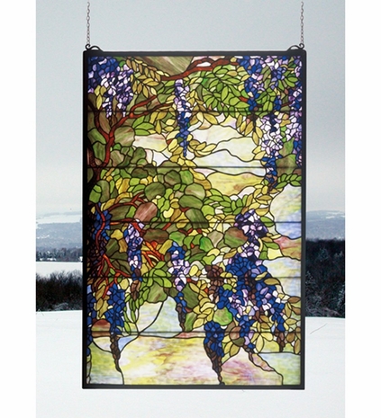 M51338-R Meyda Tiffany Stained Glass Window (CLEARANCE ITEM)