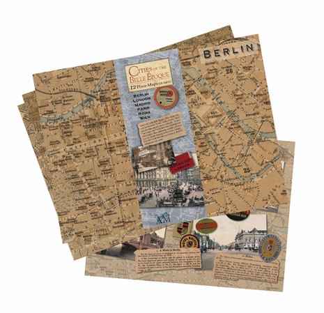 MC815 Authentic Models Destination: Europe Place-Maps