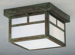 MCM-8 Arroyo Craftsman 8" Mission Flush Ceiling Mount Light