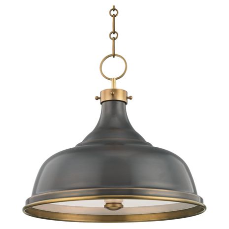 MDS900 Hudson Valley Metal No.1 3 Light Pendant