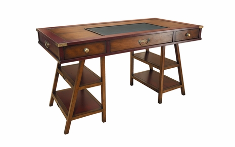 MF012 Authentic Models Navigator's Desk, Red