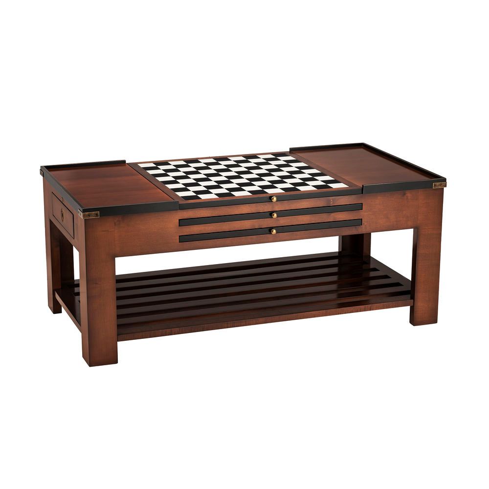 MF034 Authentic Models Game Table 2 Choose Green Board, Domino, Poker